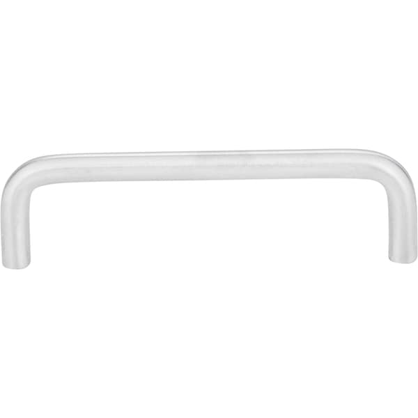 4 Center-to-Center Brushed Chrome Torino Cabinet Wire Pull